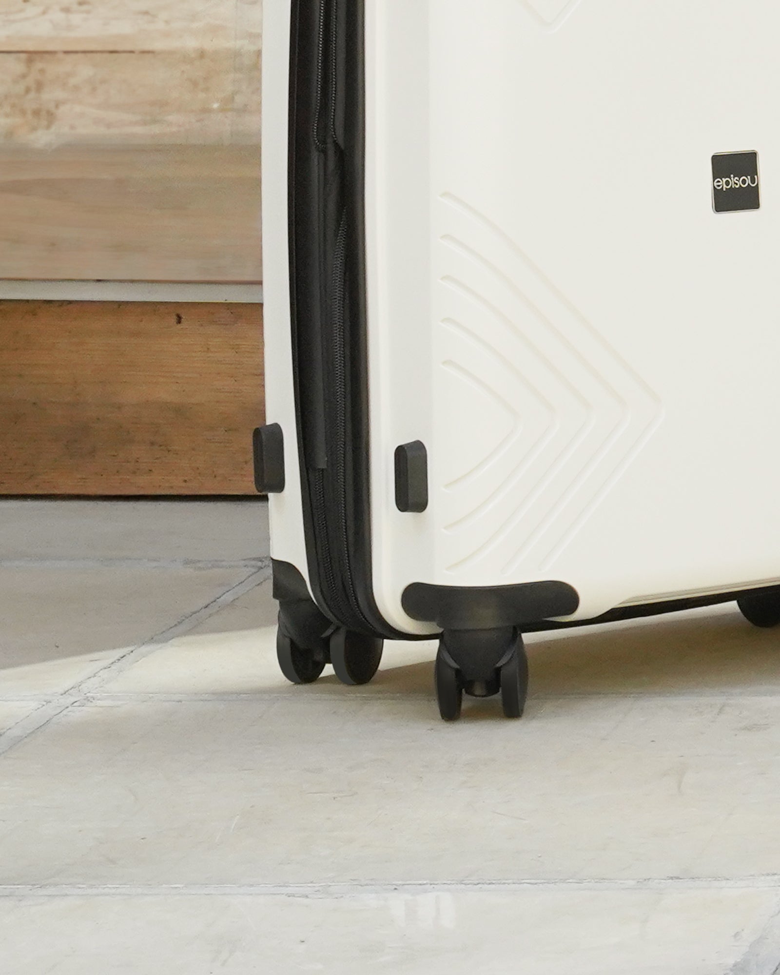 【未使用】episou Capsule ホワイト キャリーケース 3サイズセット Capsule - ホワイト – episode suitcase